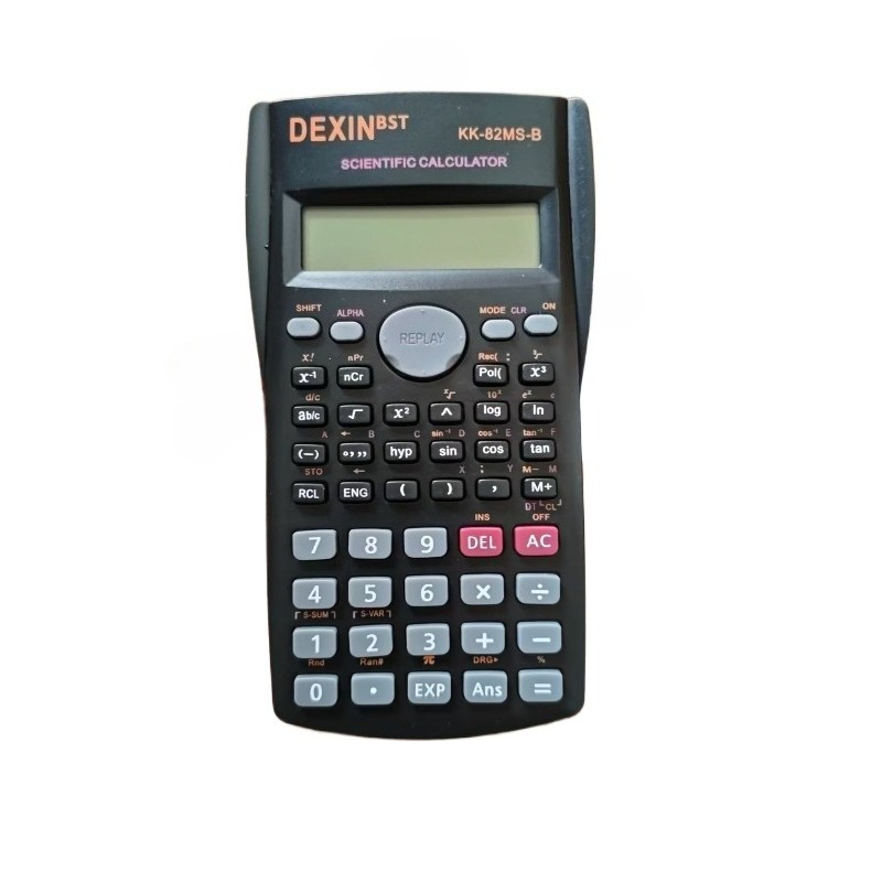 Scientific Calculator For Secondary School - Draagbare wetenschappelijke rekenmachine met 2 regels,
