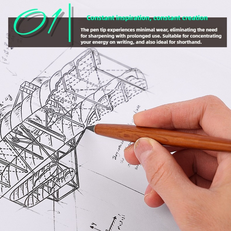 Houten Eeuwig Potlood Geen Ver - Writing Tools recensie en prijs